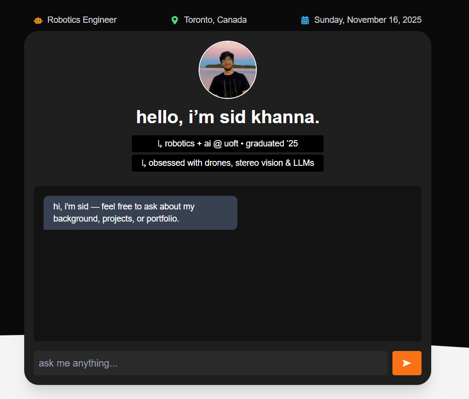 Portfolio Chatbot with GraphRAG